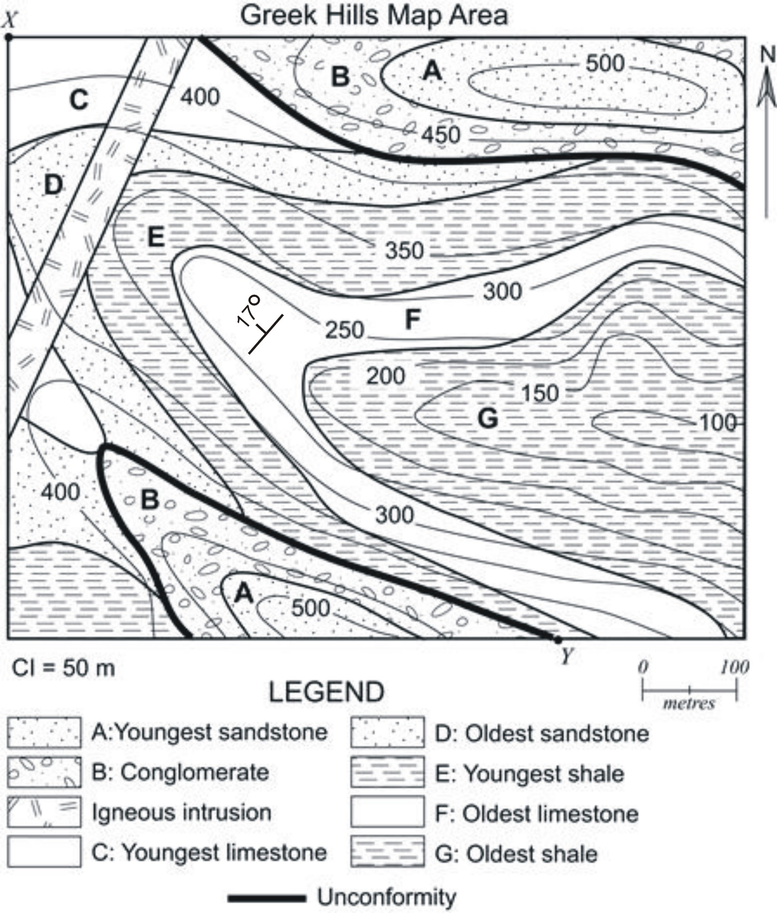 Geol Geologic Map Lab Docx Lab Geologic Structures Maps And Sexiz Pix 0467